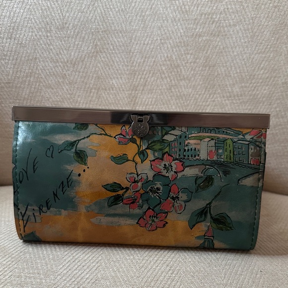 Patricia Nash Multicolor Floral Leather Large Wallet - Picture 6 of 12